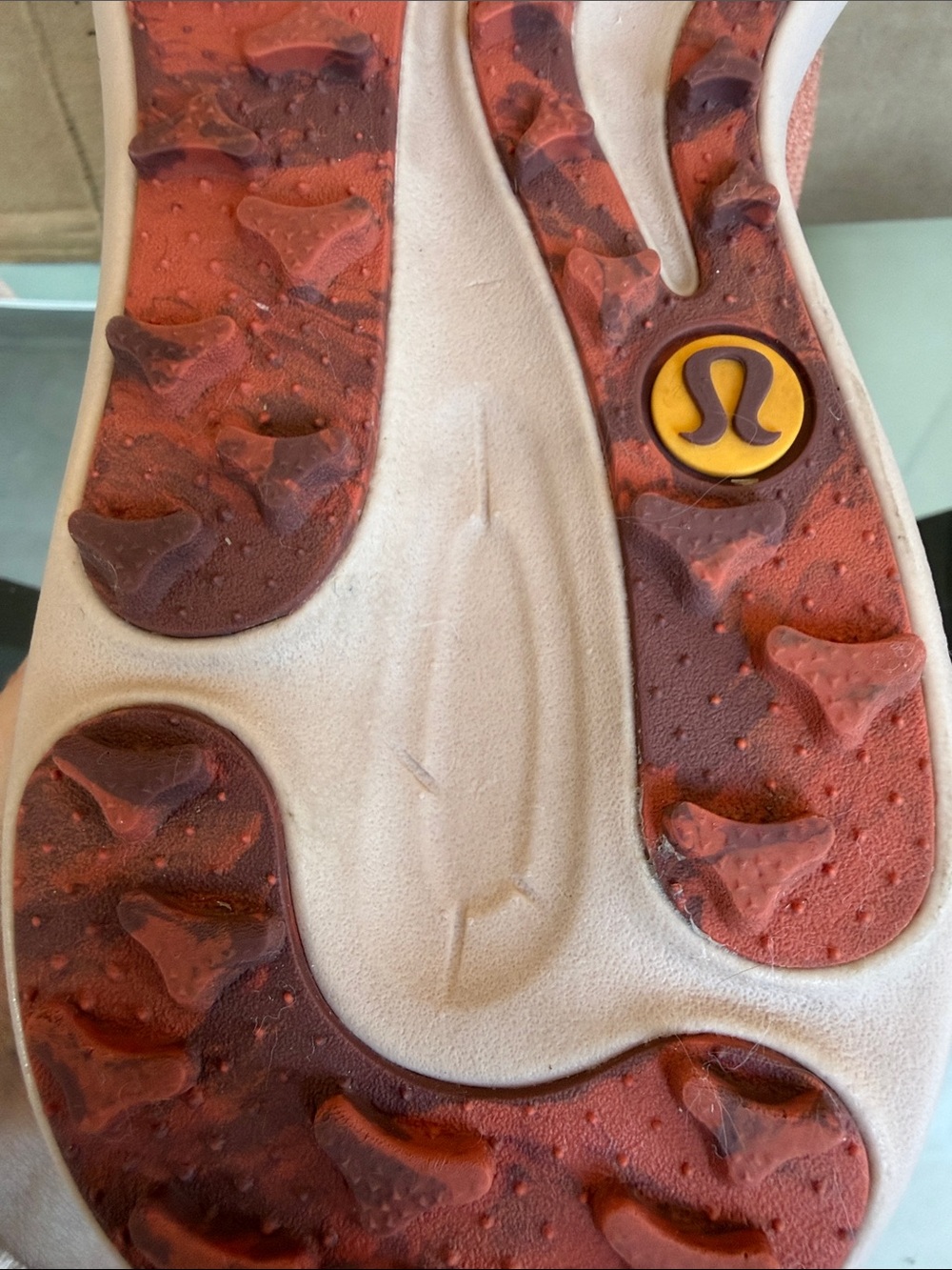 Lululemon Beyondfeel Trail  Athletic Sneakers with Yellow Heel Tab - Picture 9 of 10